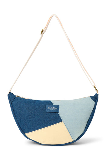 Patchwork Adult Fannypack | Denim