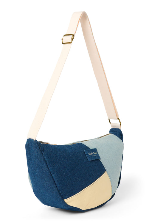 Patchwork Adult Fanny Pack | Denim