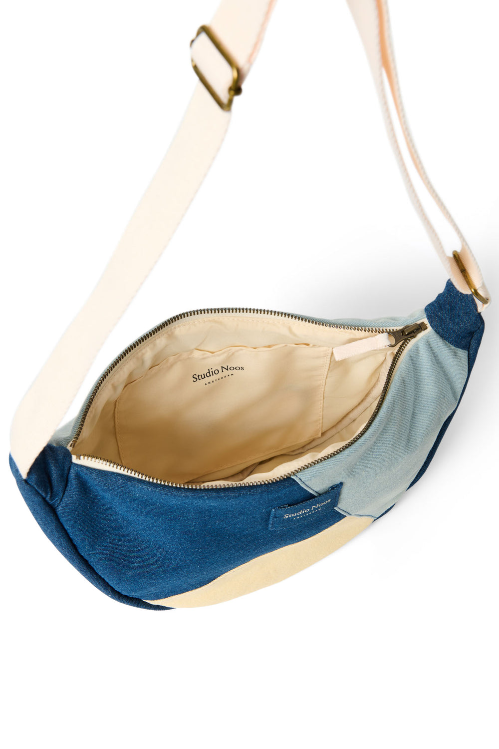 Patchwork Adult Fannypack | Denim