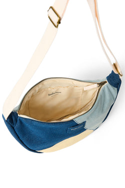 Patchwork Adult Fannypack | Denim