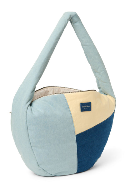 Patchwork Cross Body Bag | Denim