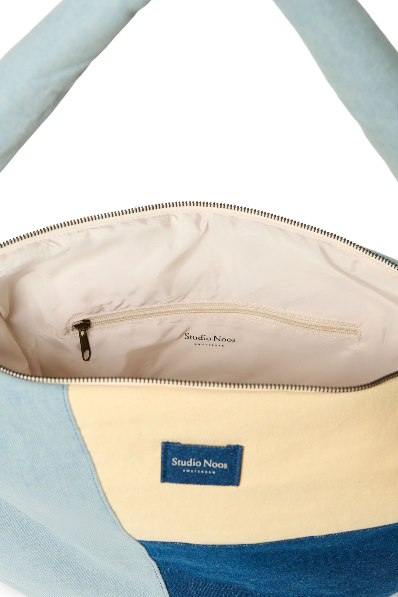 Patchwork Crossbody Tas | Denim