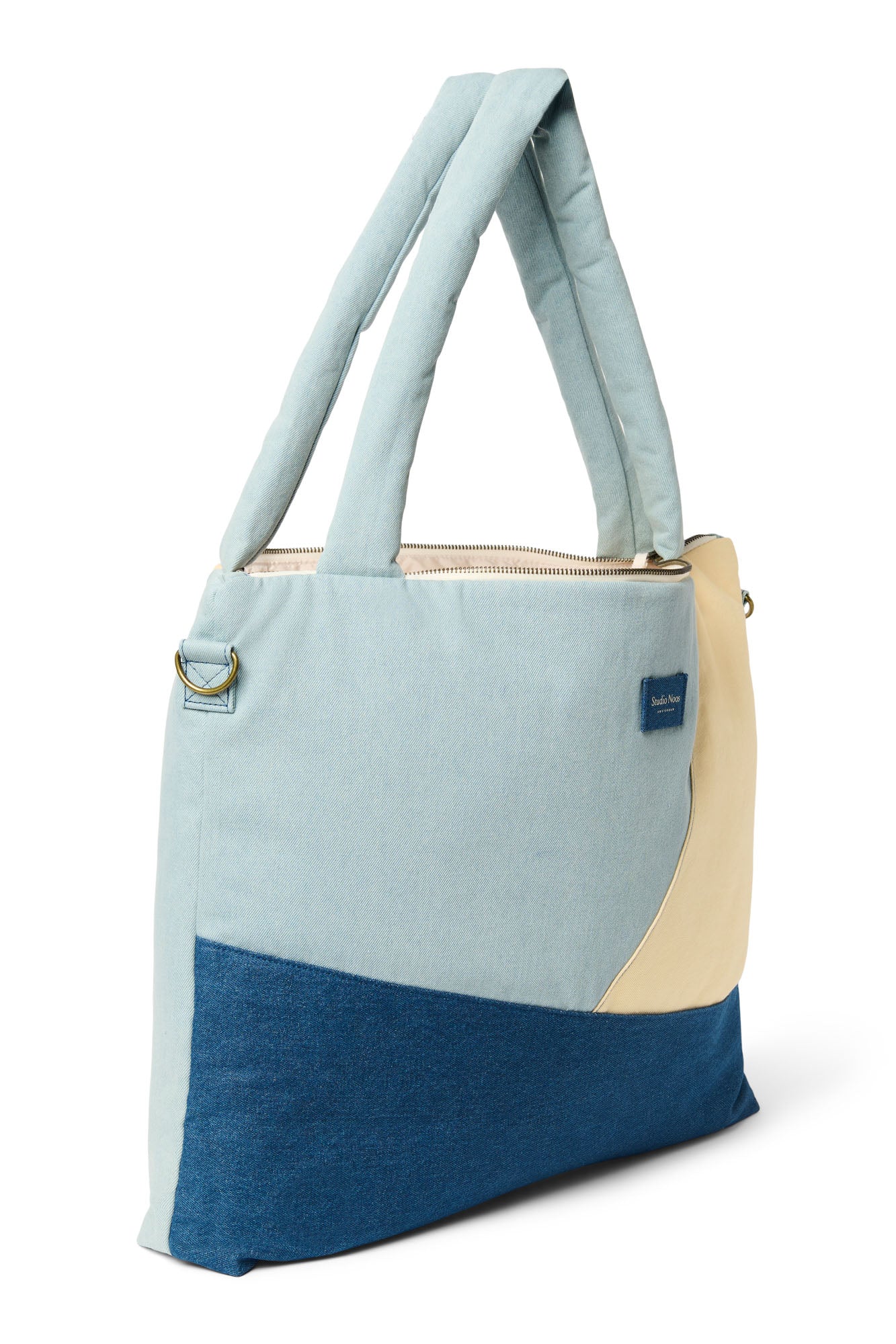 Patchwork Diaper Bag | Denim