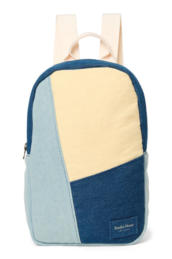 Patchwork Mini Rugzak | Denim