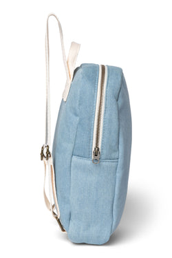 Denim Solid Mini Rugzak