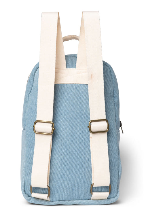 Denim Mini Backpack | Blue