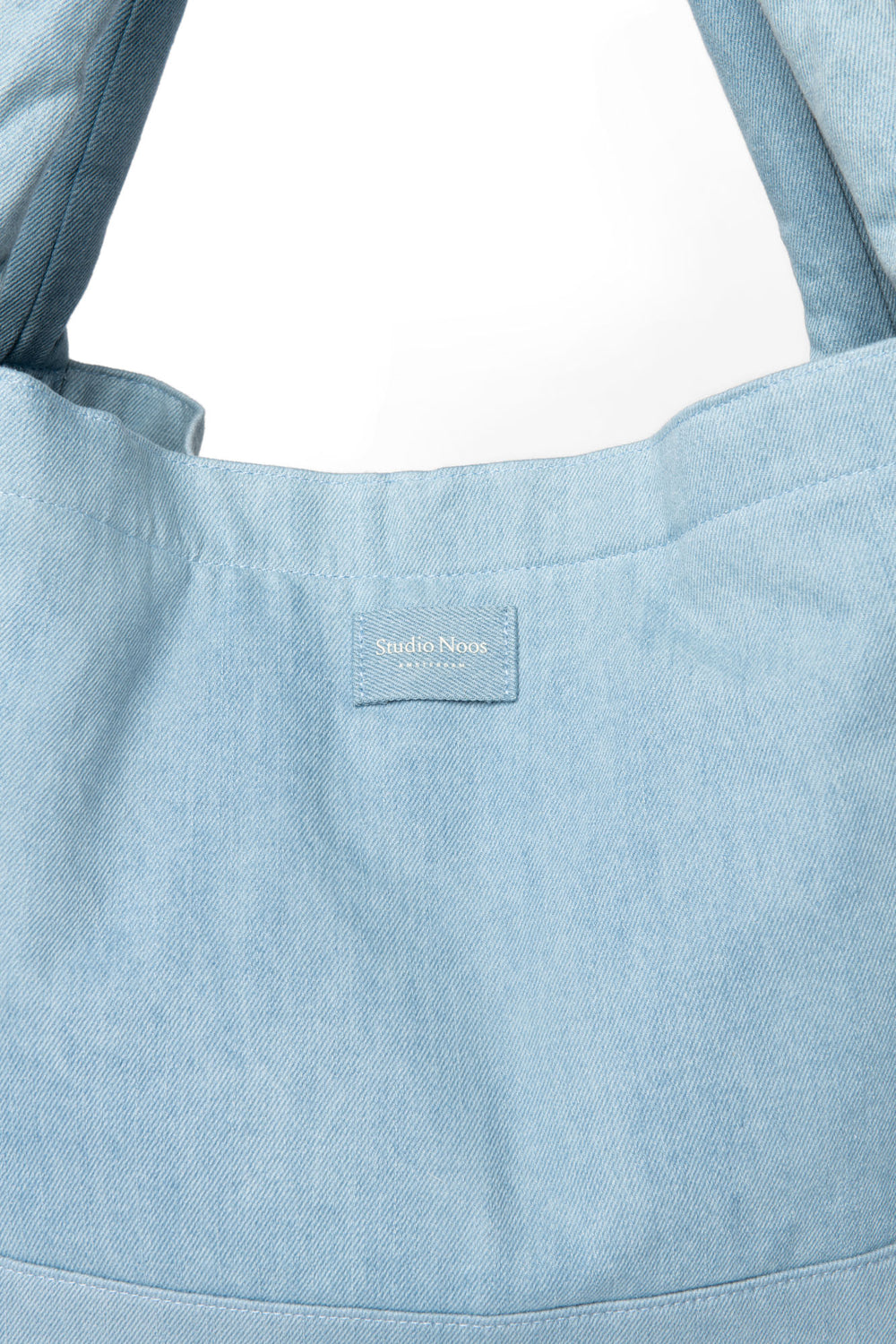 Denim Solid Mom Bag