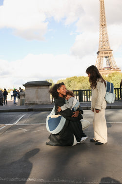 Patchwork Crossbody Tas | Denim