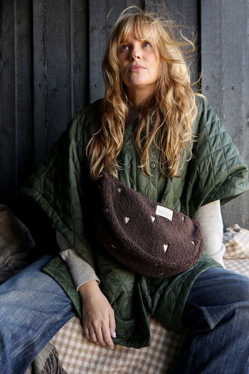 Teddy Adult Fanny Pack | Chocolate Hearts