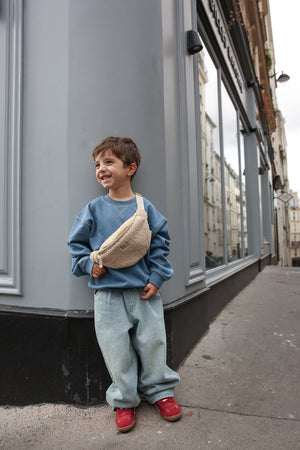 Teddy Mini Fanny Pack | Ecru