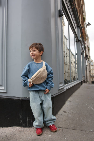 Teddy Mini Fanny Pack | Ecru