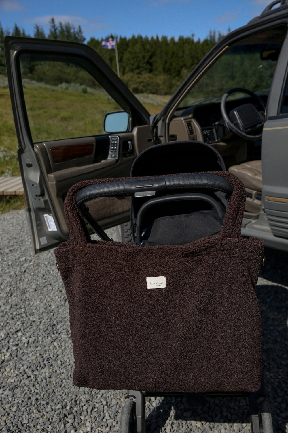 Teddy Diaper Bag | Chocolate