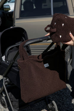 Teddy Toiletry Bag | Chocolate Hearts