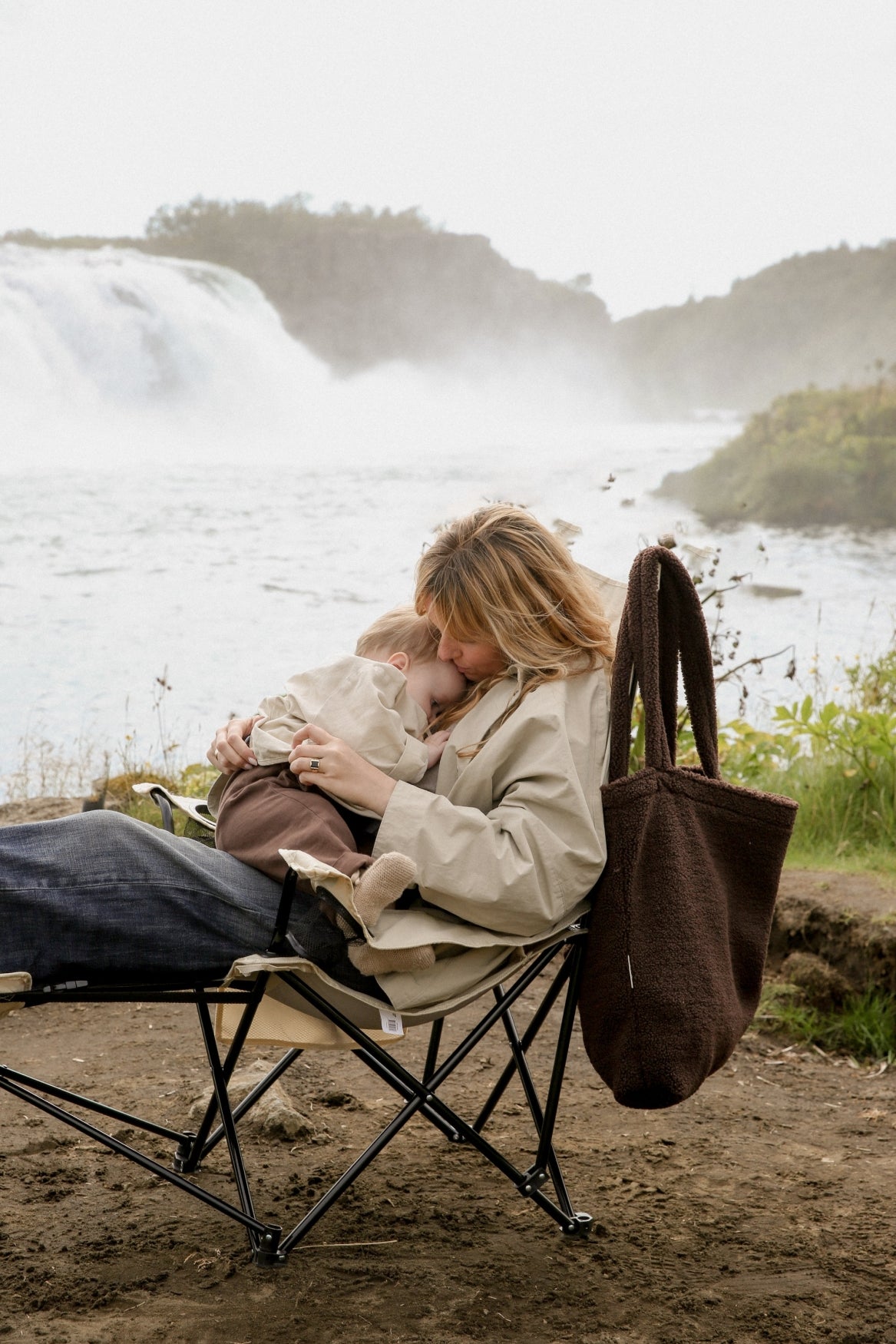 Teddy Mom Bag | Chocolat
