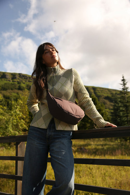 Puffy Adult Fanny Pack | Brown