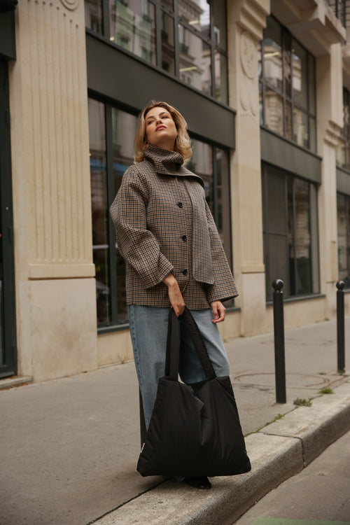 Puffy Mom Bag | Noir