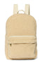 Ecru Teddy MIDI Backpack with Front Pocket