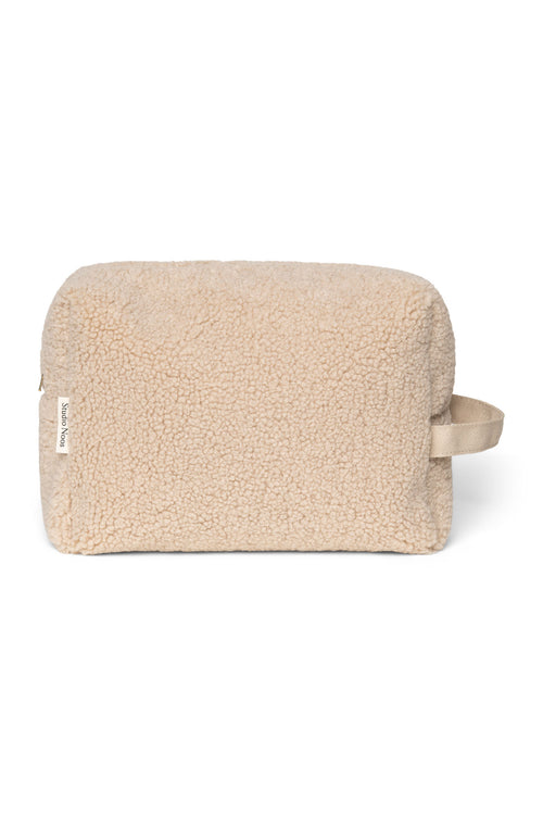 Ecru Teddy Toiletry Bag