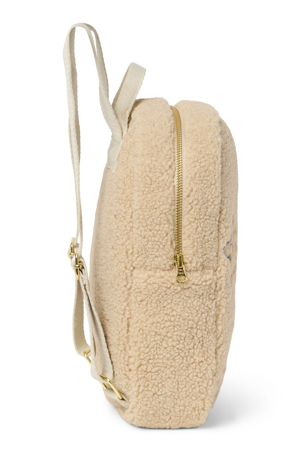 Sac à dos mini teddy Ecru Flower Heart