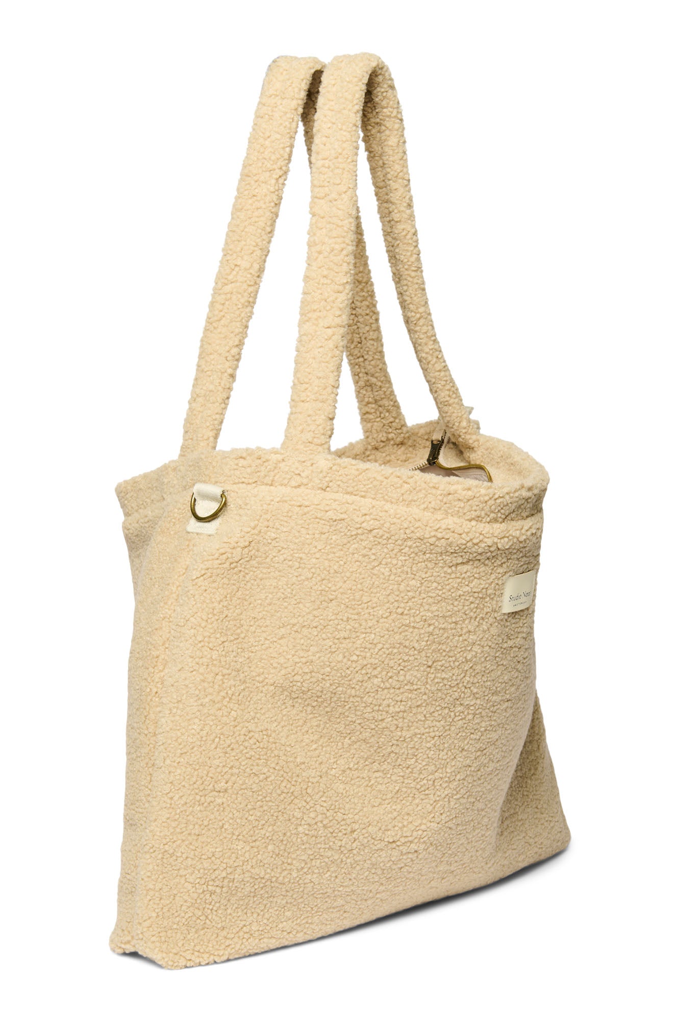 Teddy Diaper Bag | Ecru