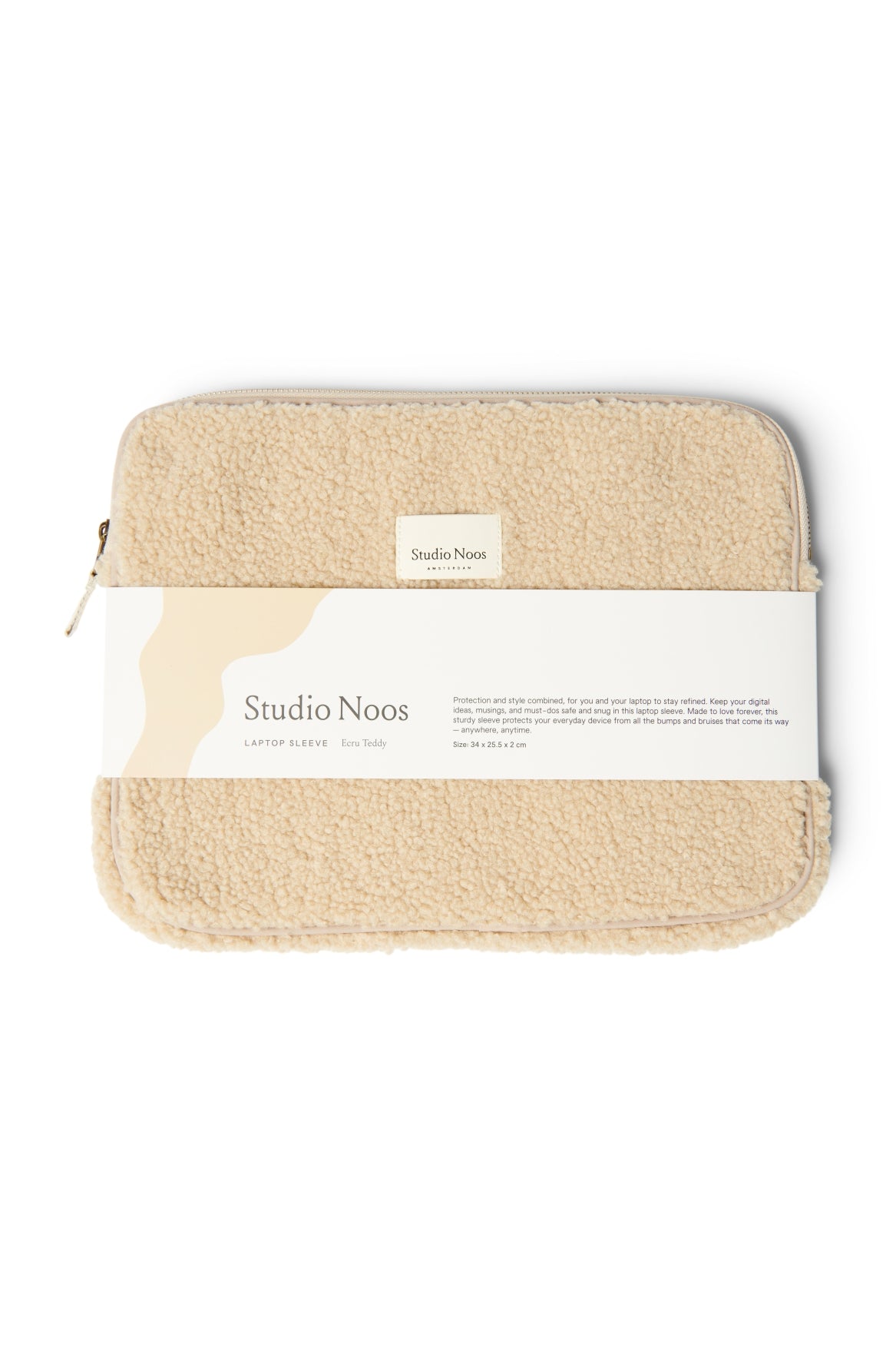 Ecru Teddy Laptophoes | 13inch