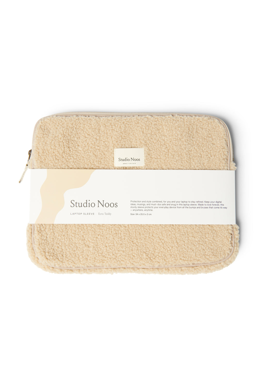Ecru Teddy Laptophoes | 13inch