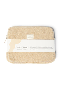 Ecru Teddy Laptophoes | 13inch