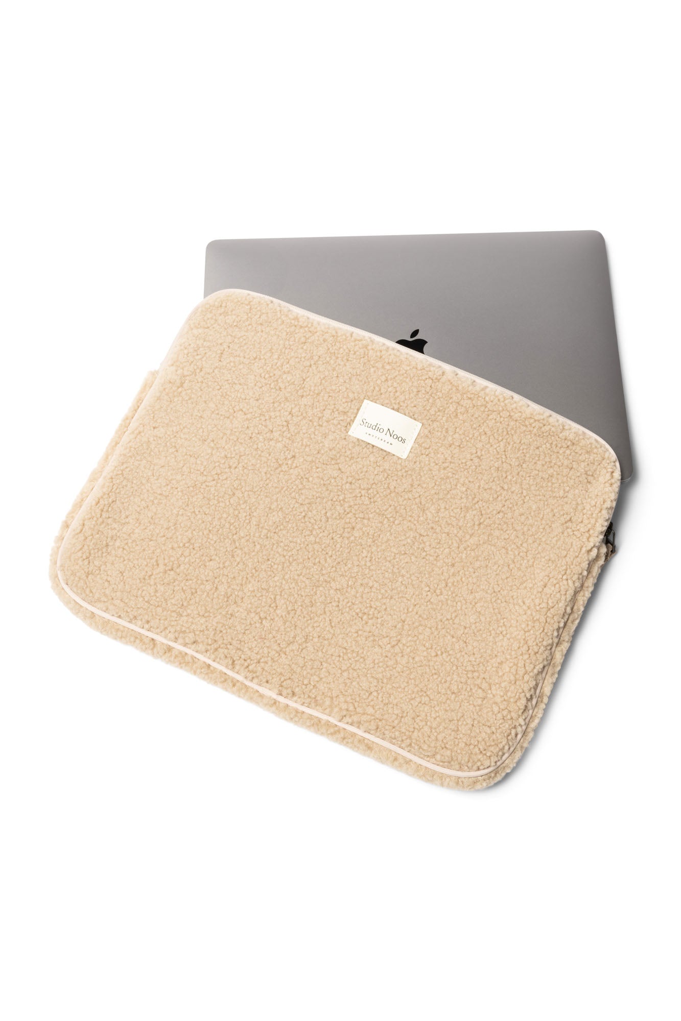 Ecru Teddy Laptophoes | 15 INCH