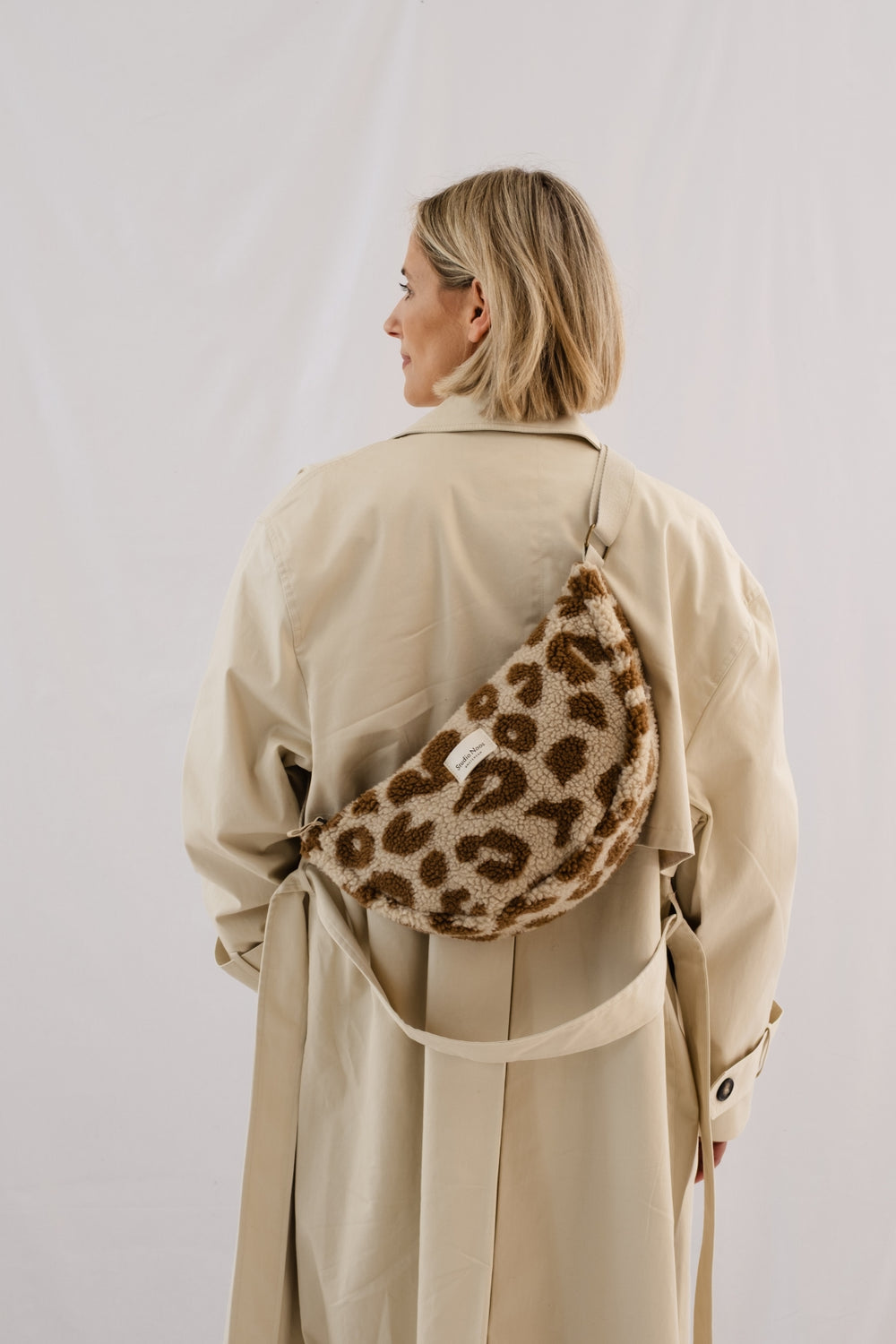 Teddy Adult Fanny Pack | Leopard