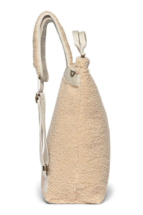 Ecru Teddy Adult Rugtas