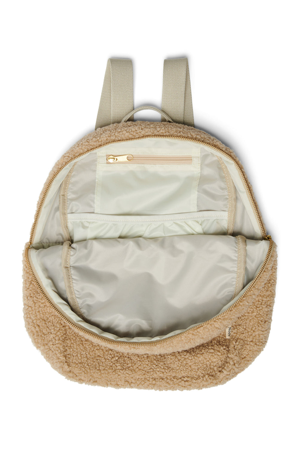 Ecru Teddy Midi Rugtas