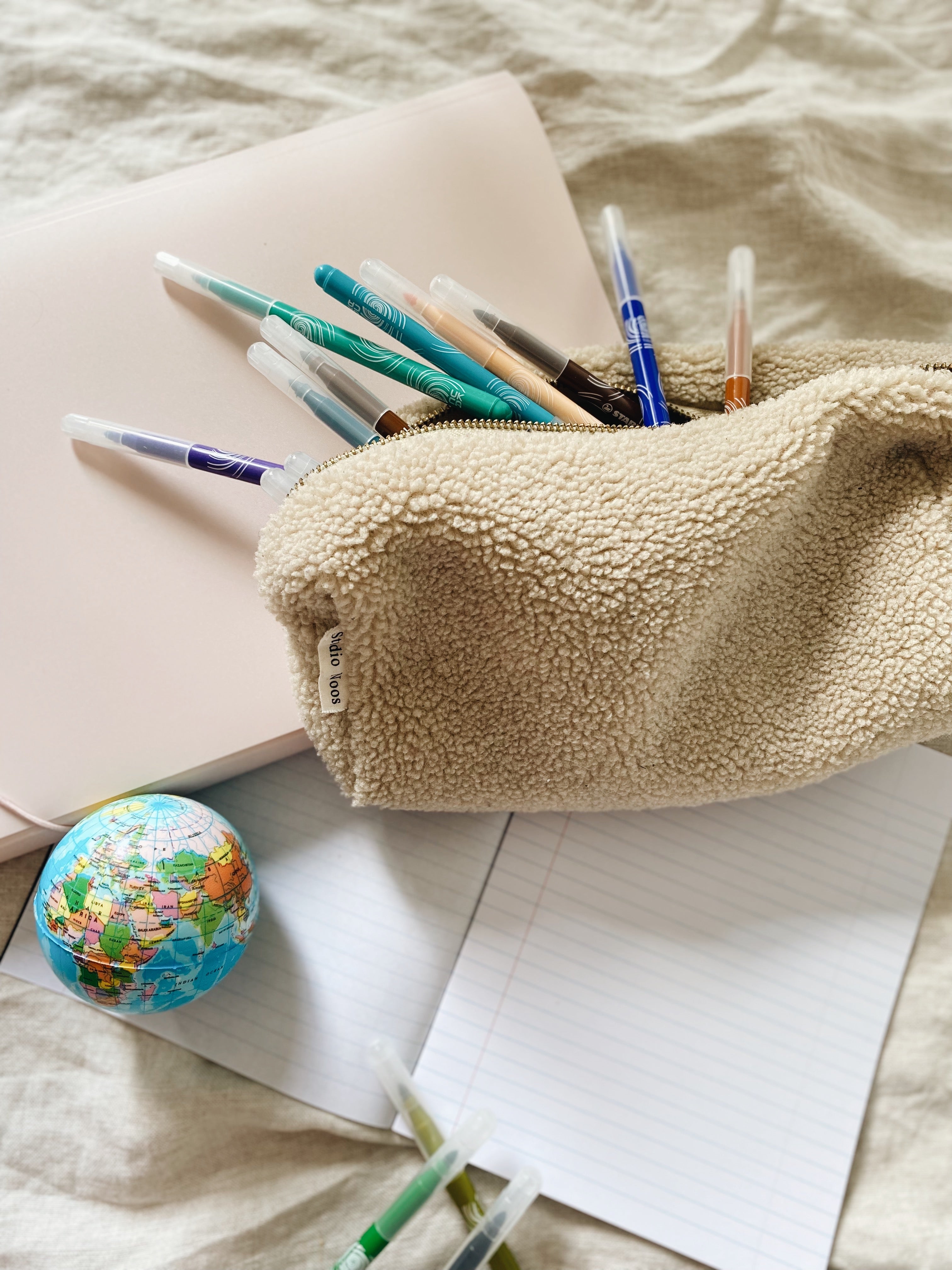 Teddy Pouch | Ecru