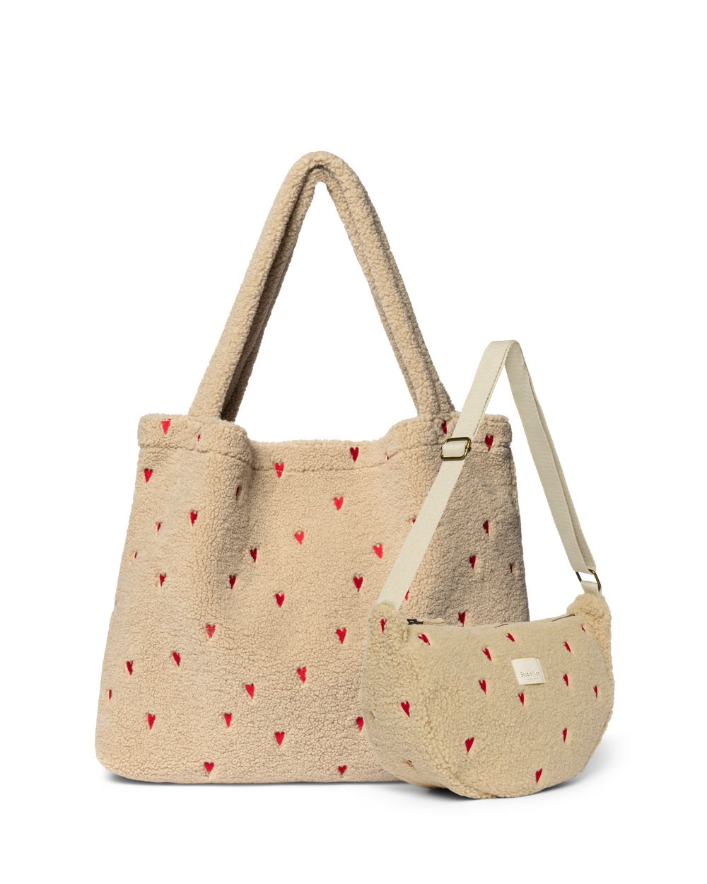 Essentials Teddy Gift Set | Ecru Hearts