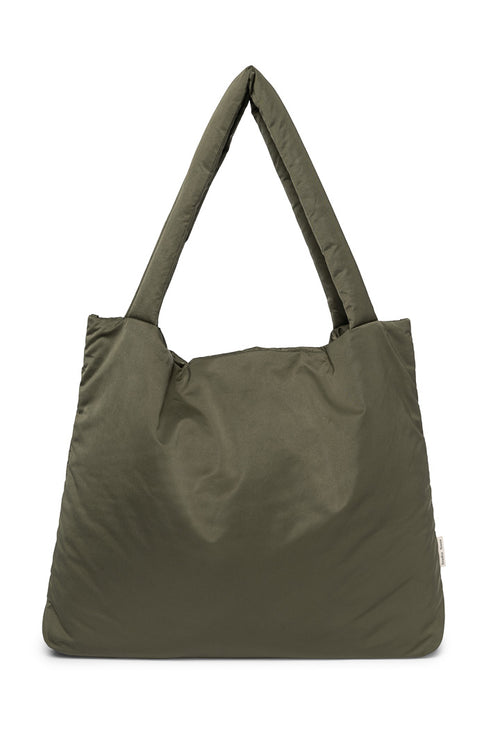 Groene Puffy Mom Bag