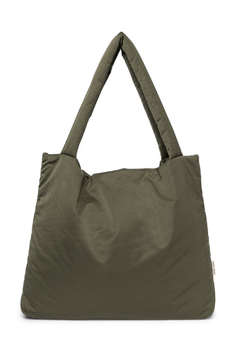 Groene Puffy Mom Bag