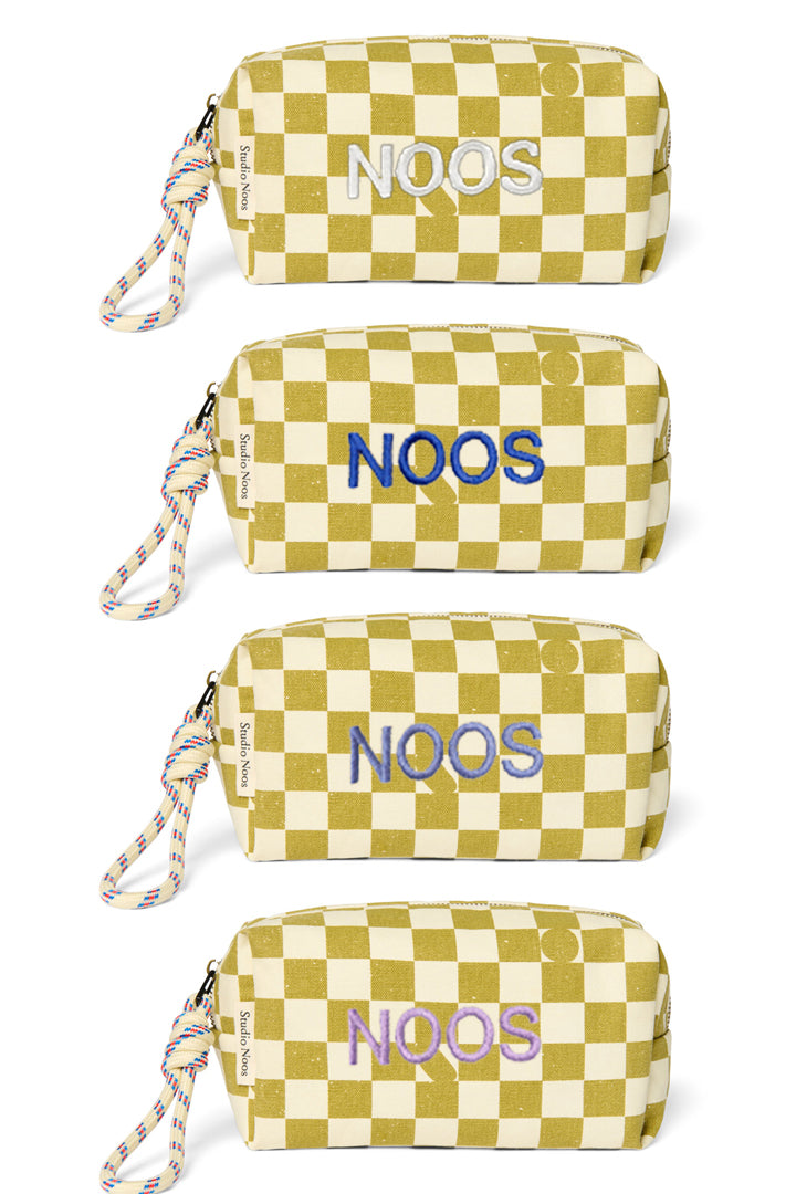 Hay Checkerboard Pouch