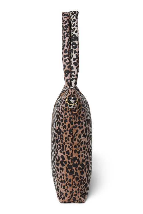 Soft Cotton Diaper Bag | Hazel Leopard