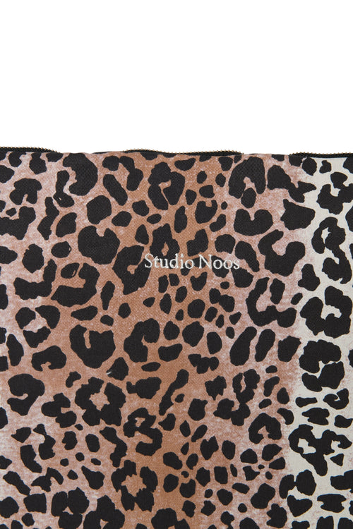 Soft Cotton Diaper Bag | Hazel Leopard