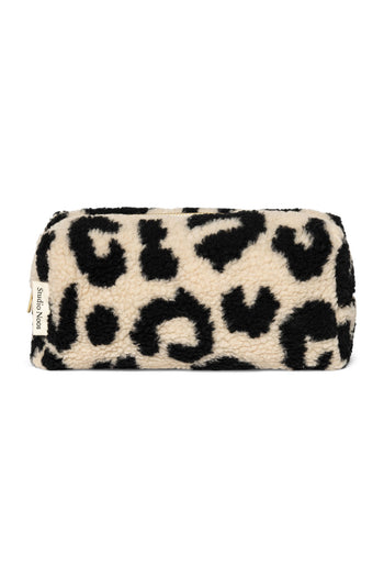 Luipaard Ecru Teddy Pouch