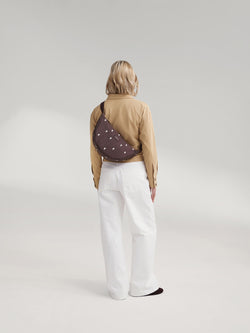 Puffy Adult-Gürteltasche | Braune Hearts