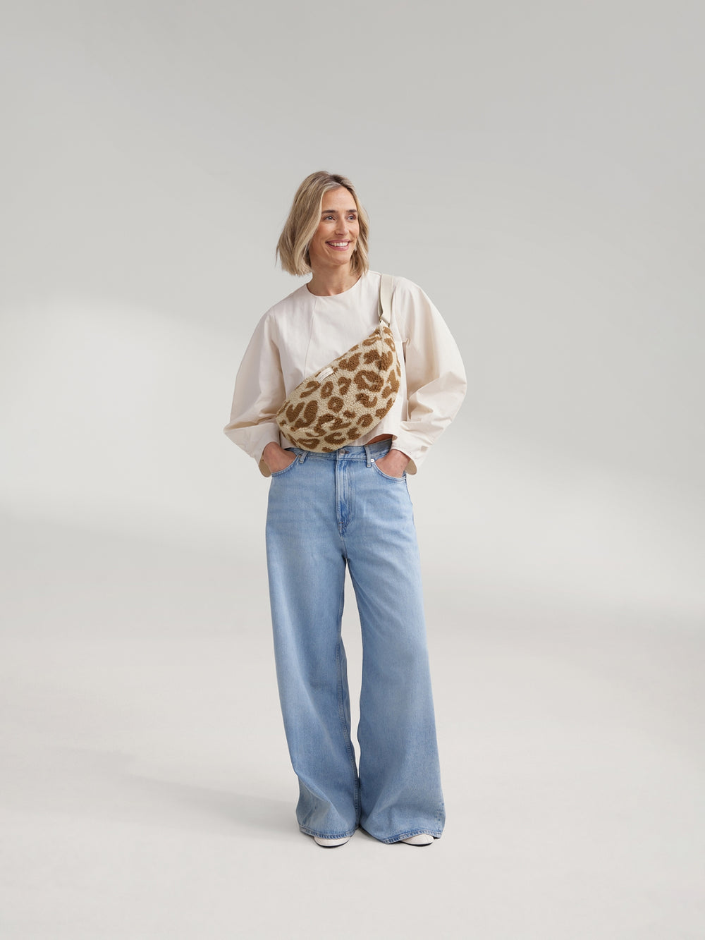 Teddy Adult-Gürteltasche | Leopard