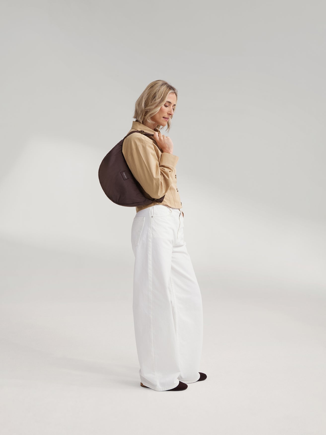 Puffy Adult-Gürteltasche | Braune