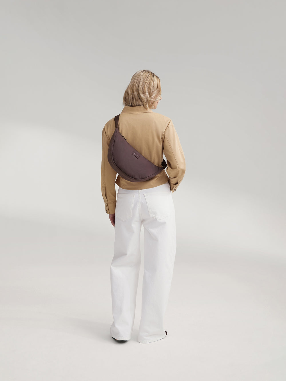 Puffy Adult-Gürteltasche | Braune