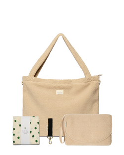 Parent On The Go Gift Set | Ecru Teddy