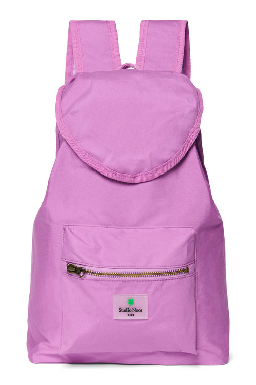 Cotton Midi Backpack | Lilac