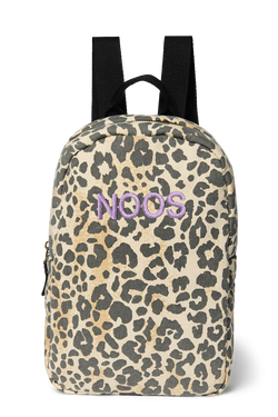 Soft Cotton Leopard Mini Backpack