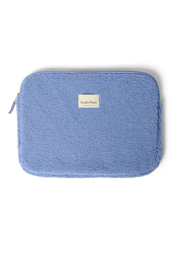 Light Blue Teddy Laptop Sleeve | 13 INCH