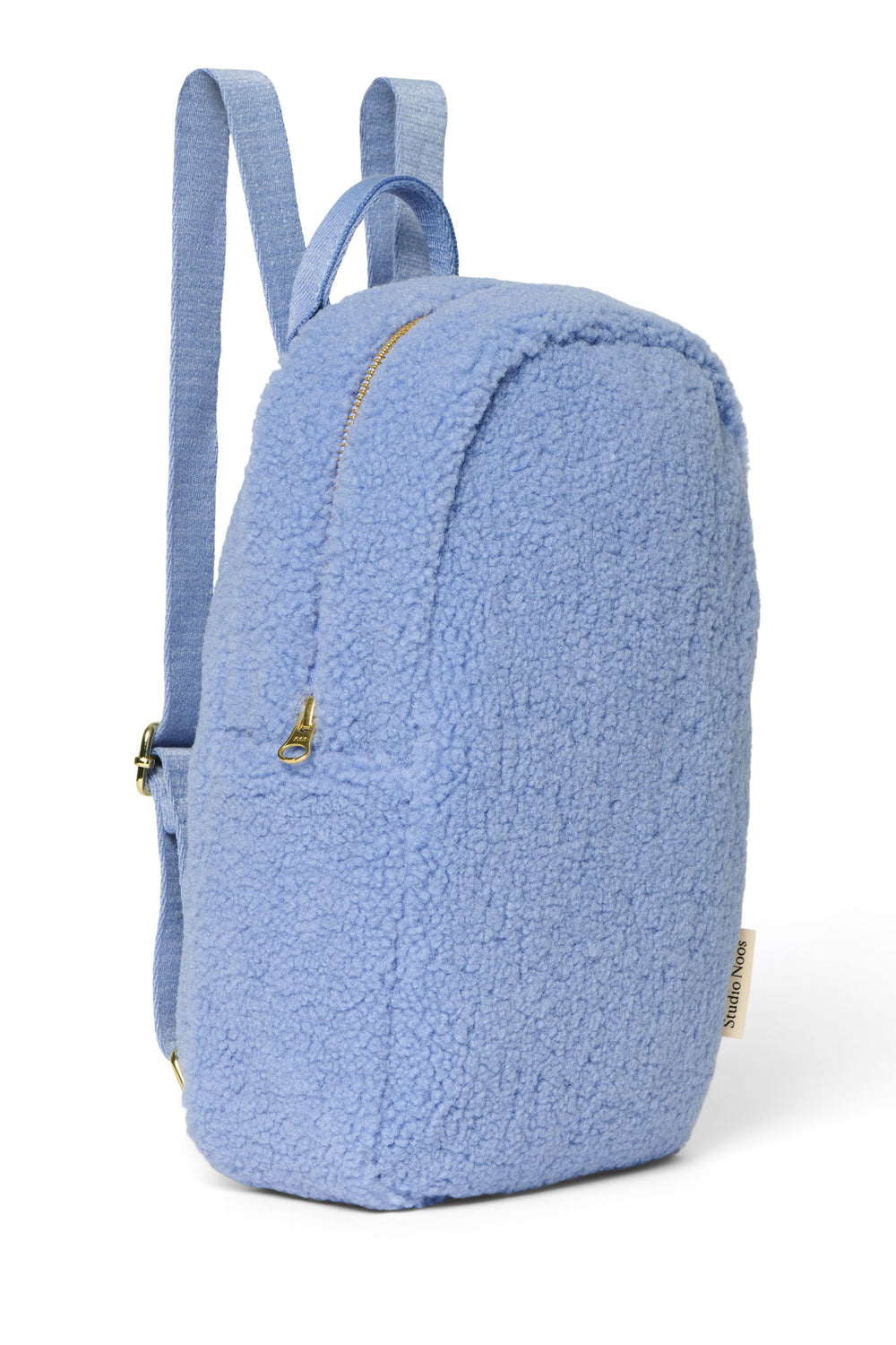 Light Blue Teddy Mini Backpack