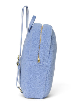 Light Blue Teddy Mini Backpack