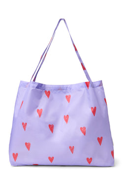 Sac De Courses | Lilac Hearts